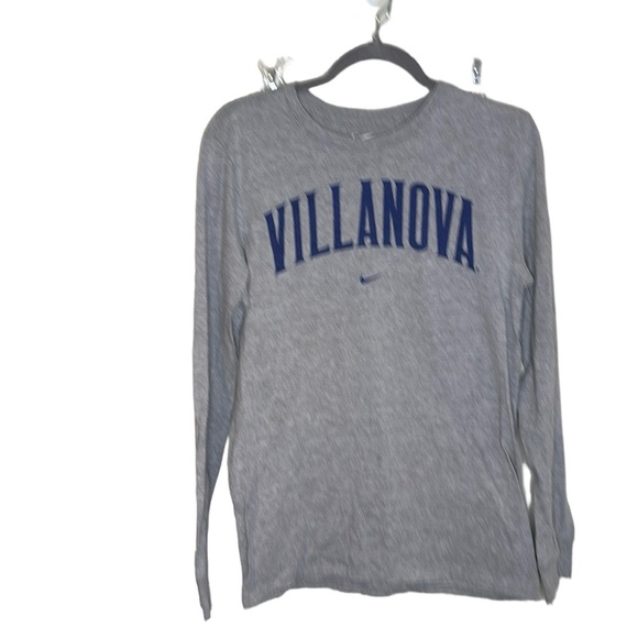 Nike Other - Nike Villanova Men’s Longsleeved Cotton Heather Gray Shirt